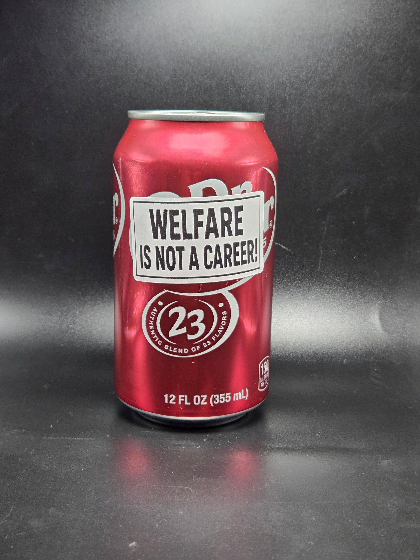 "WELFARE is NOT a CAREER" stickers 25-500 bulk pack sticker labels