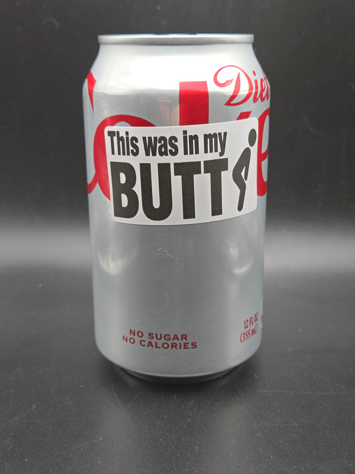 "THIS WAS IN MY BUTT" stickers 25-500 bulk pack sticker labels