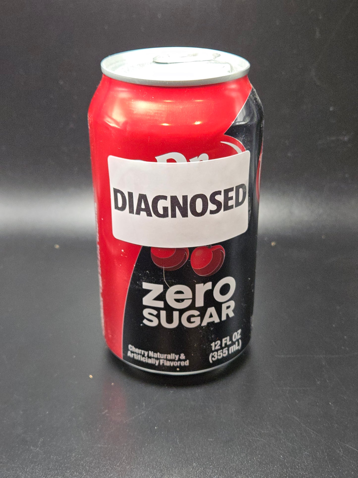 DIAGNOSED 25-500 pack packaging warning labels decals inventory stickers