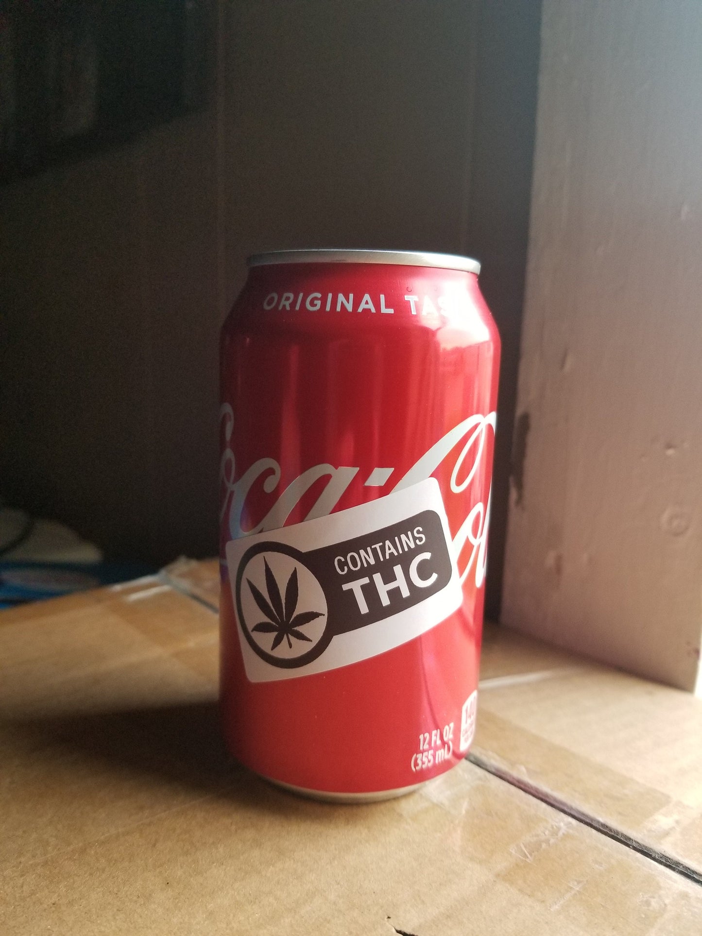 CONTAINS THC 25-500 Warning Labels Marijuana Stickers Gag Prank Cannabis weed