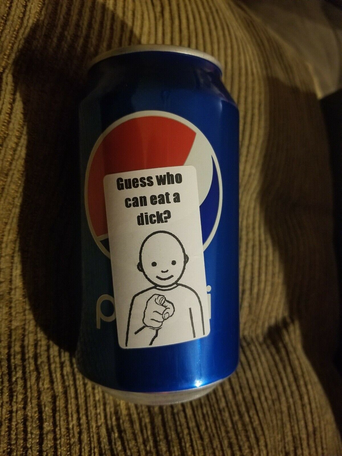 GUESS WHO can eat A DICK Stickers 25-1000 Pack Gag prank sticker decal meme