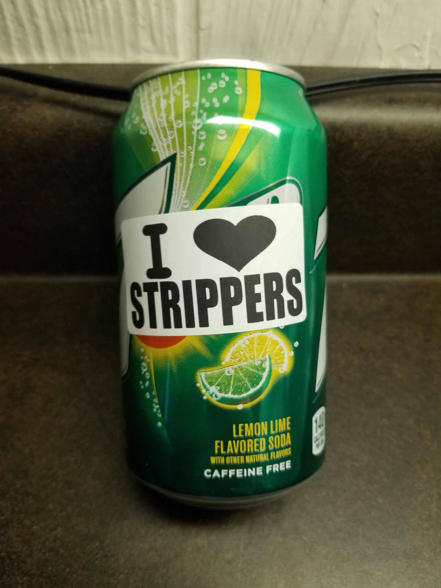 I LOVE STRIPPERS Stickers 25-500 Pack gag sticker joke decal exotic dancer