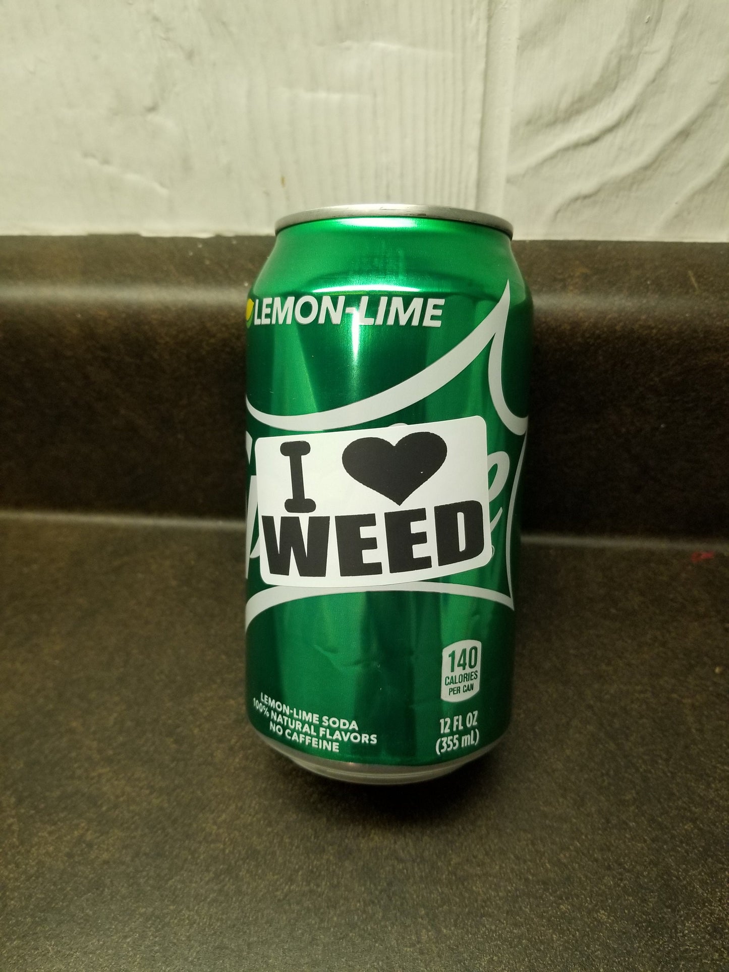 I LOVE WEED Stickers 25-500 Pack gag sticker cannabis paper weed marijuana ganja