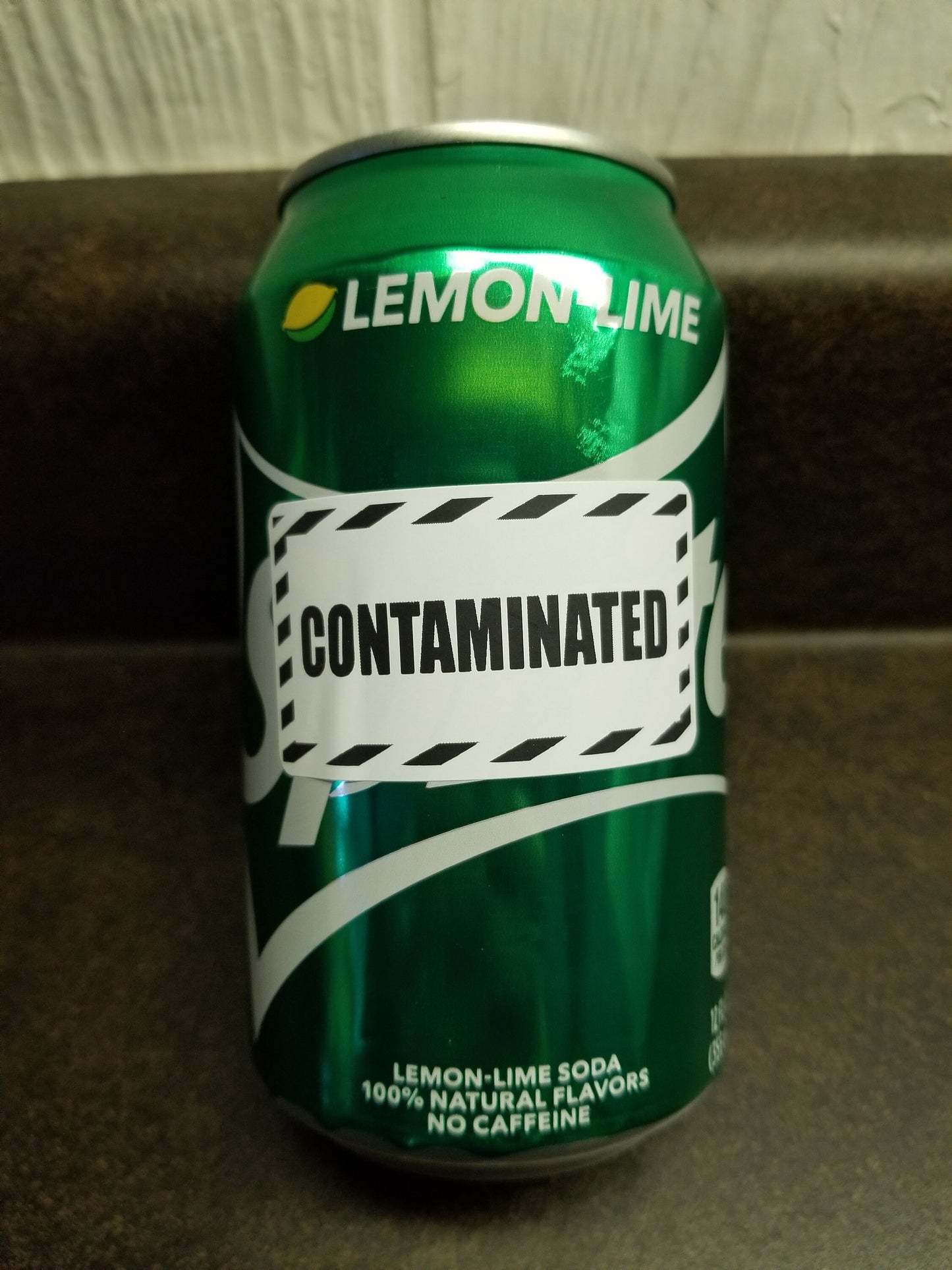 CONTAMINATED 25-500 Pack Sticker stickers decal labels flu bacteria virus cold biohazard