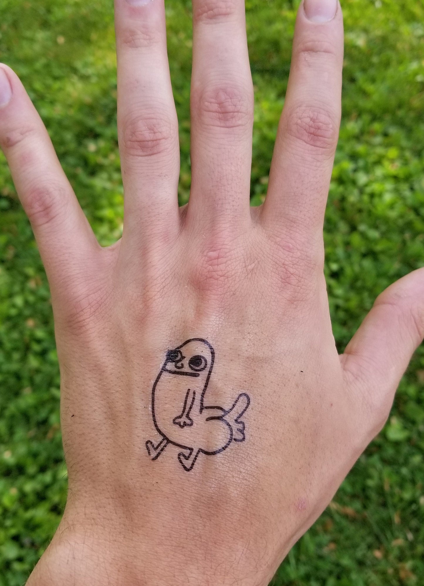 Dickbutt Stickers 25-100pack Gag prank sticker decal YouTube Reddit dick butt bachelorette man guy chode