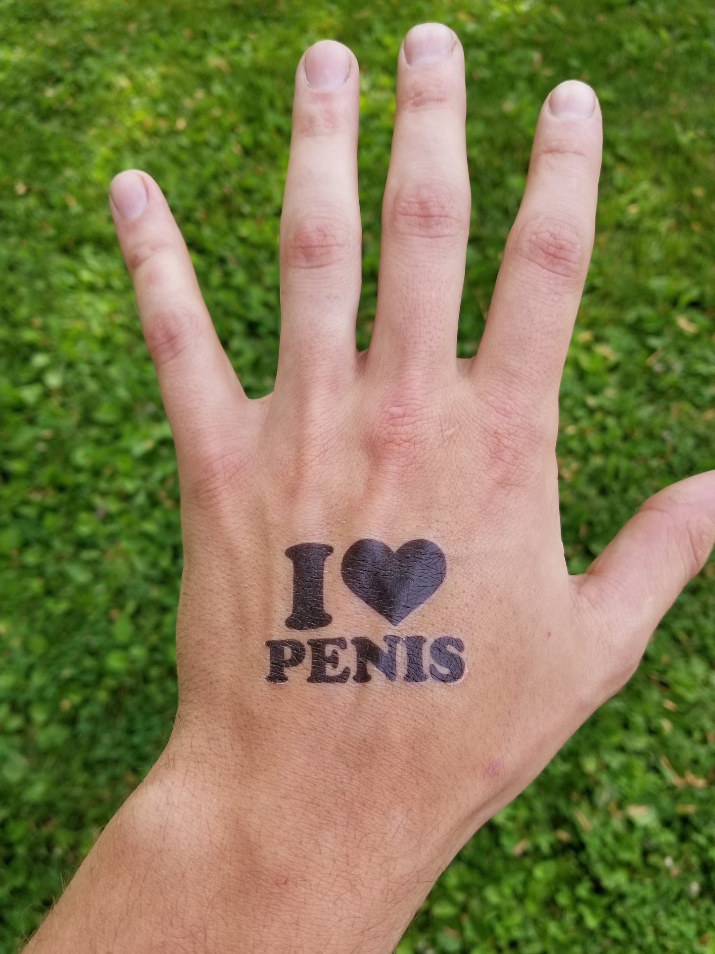 I LOVE PENIS Stickers 25-250 Pack gag sticker gay pride joke decal bachelorette party