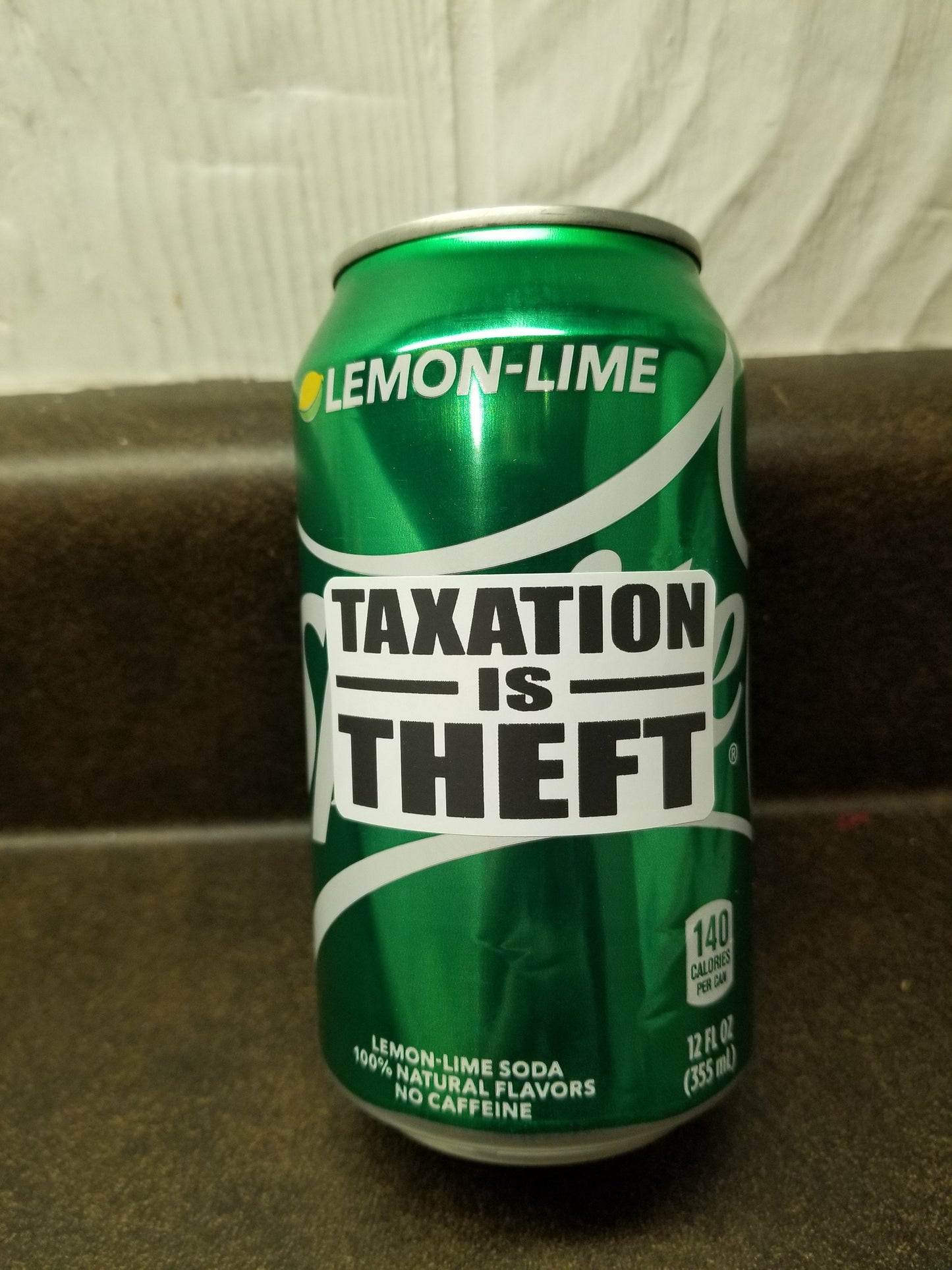 TAXATION IS THEFT stickers 25-500Pack Gag prank decal election political