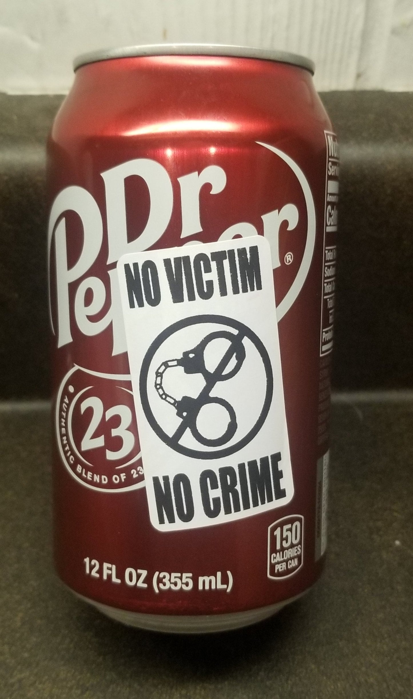 NO Victim, NO CRIME 25-500 Pack stickers Pro legalize Marijuana Sticker Cannabis weed movement police law freedom pro 2a