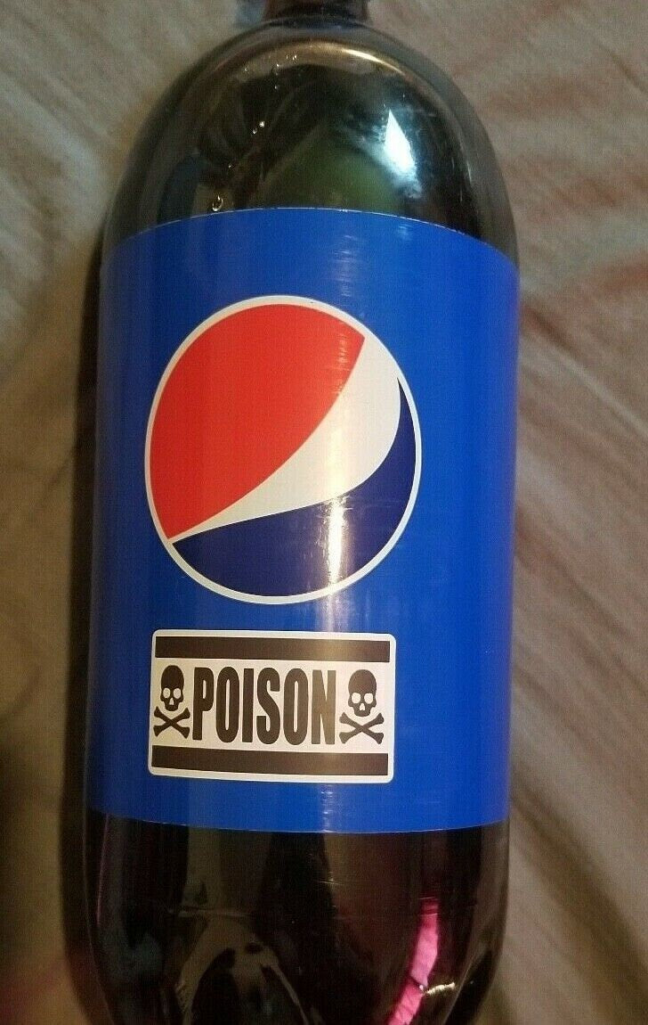 POISON WARNING STICKERS 25-1000 Pack Label decal gag joke sticker deadly skull cross bones deadly poisonous