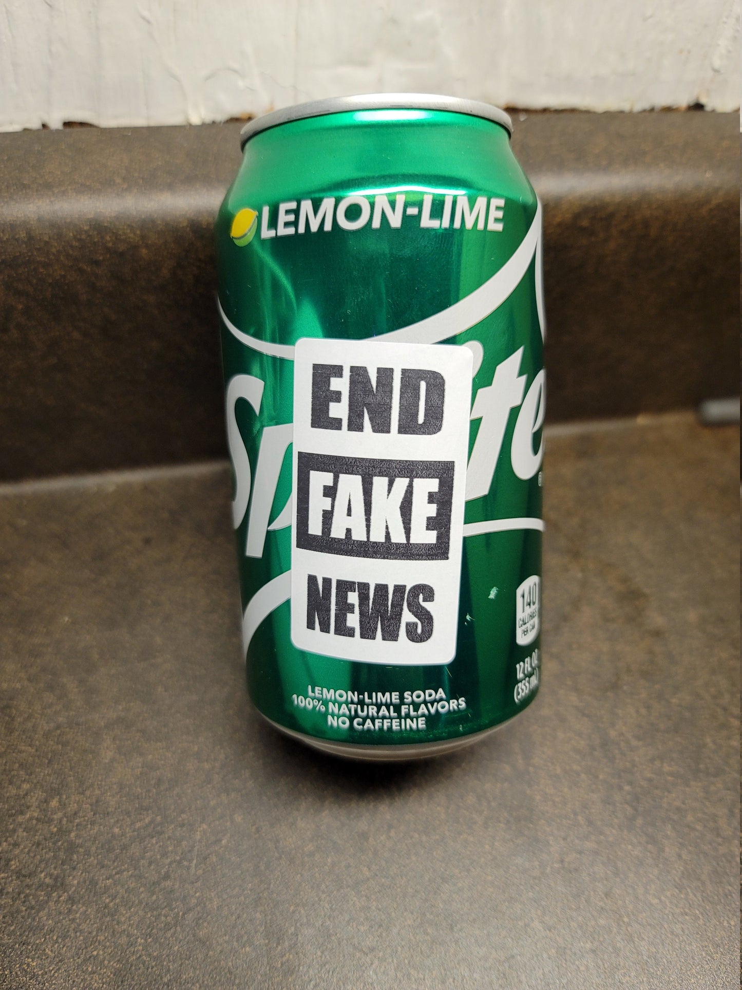 END FAKE NEWS 25-500 Pack stickers anti decals end abolish control stop