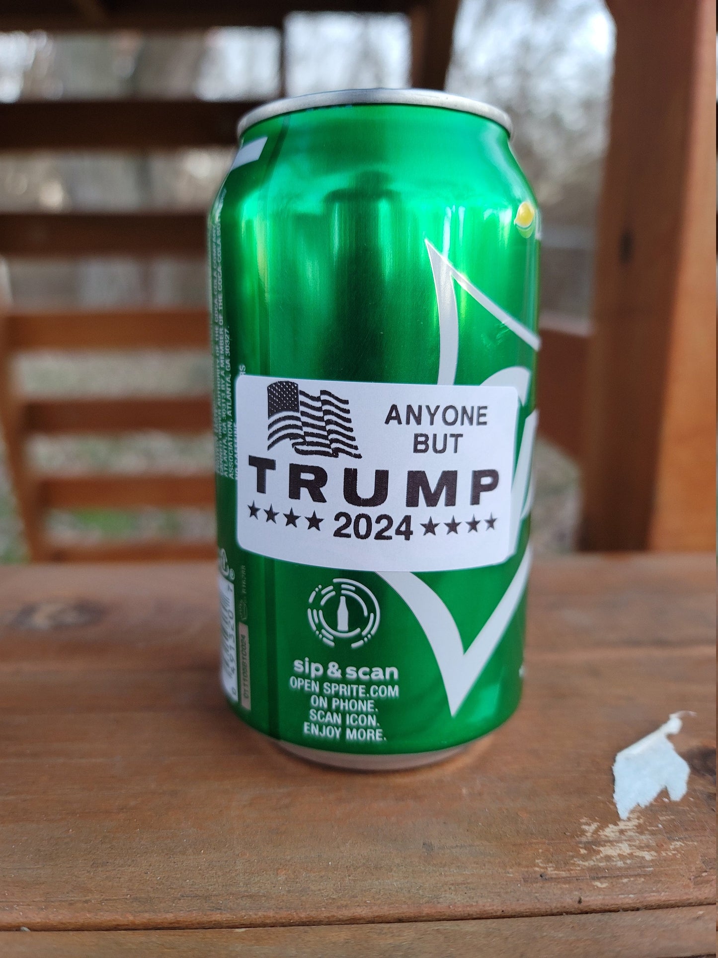 ANYONE BUT TRUMP 2024 Stickers Gag prank sticker politic decal anti voting