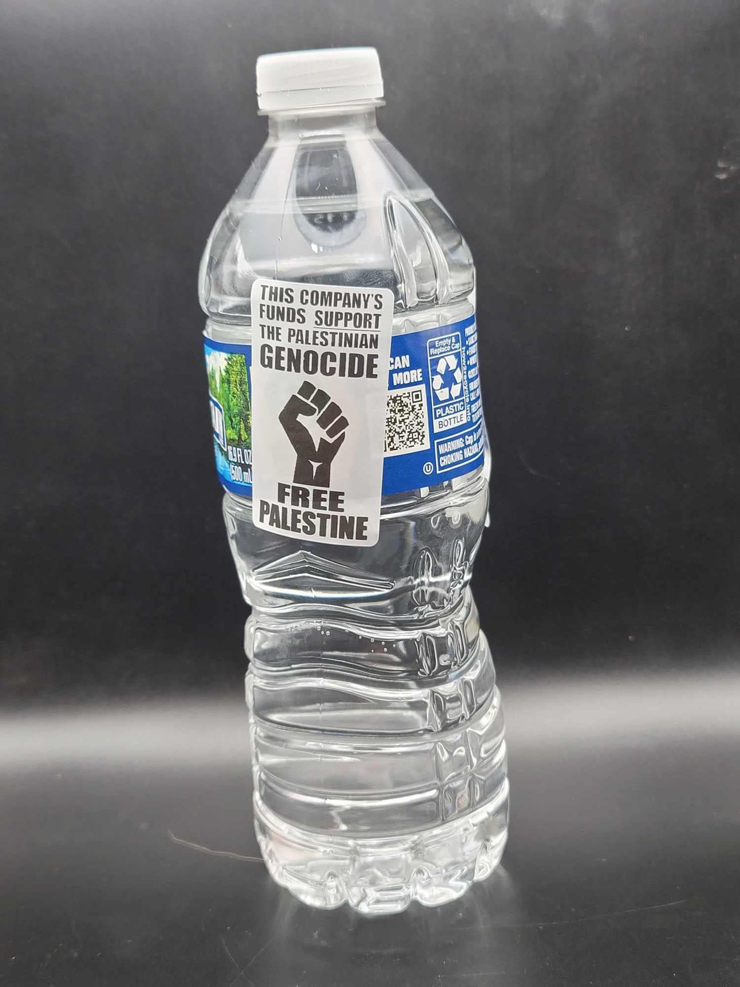 This company's funds support the PALESTINIAN GENOCIDE - boycott - FREE Palestine Stickers 25-500pack