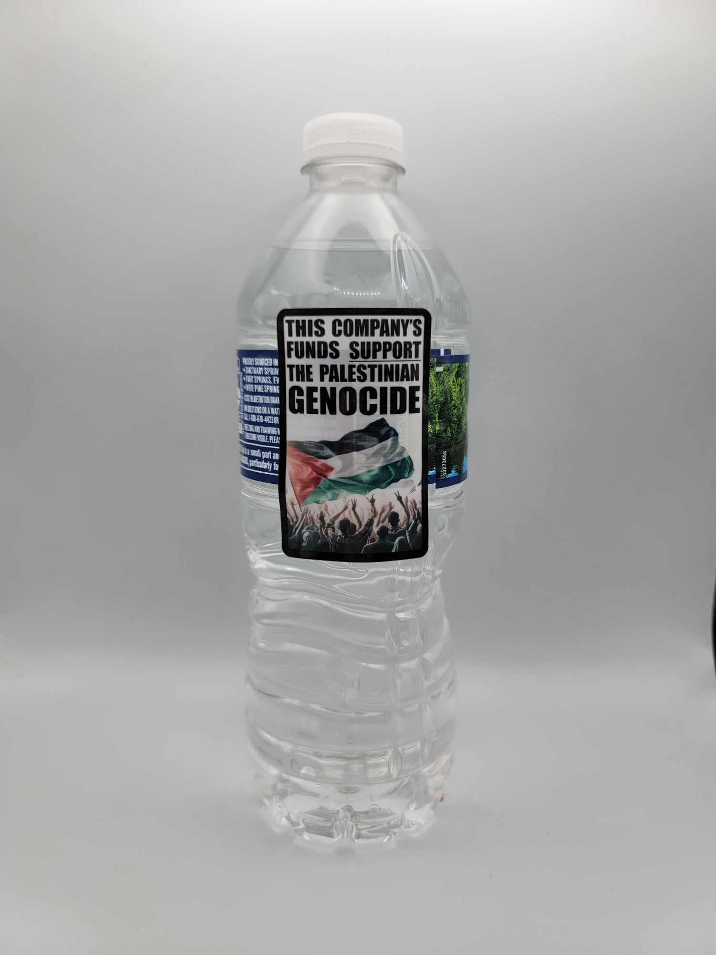 This company's funds support the PALESTINIAN GENOCIDE - boycott - FREE Palestine Stickers 25-500pack