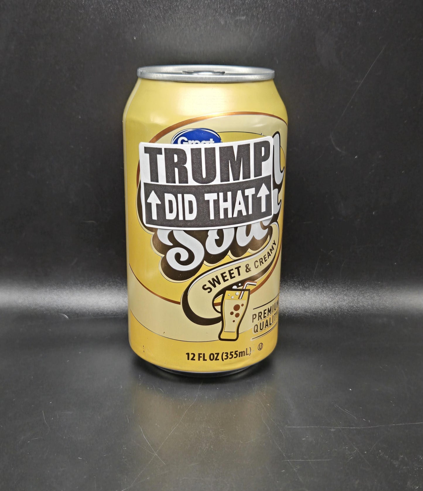 TRUMP DID THAT stickers 25- 500pcs bulk decals labels pointing up anti egg gas prices I