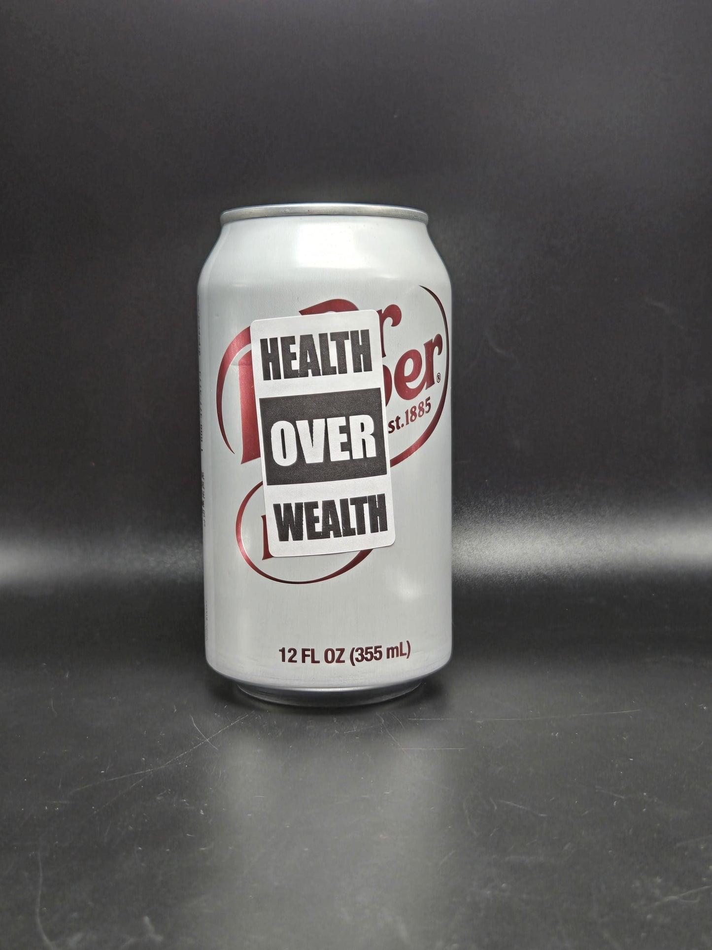 HEALTH OVER WEALTH stickers 25-500 Bulk pack political labels end deny defend depose