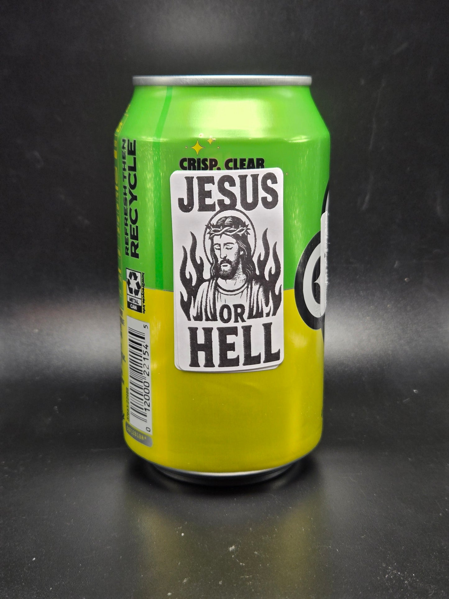 JESUS or HELL Stickers 25-500 Pack decal labels sticker god bulk religious lord