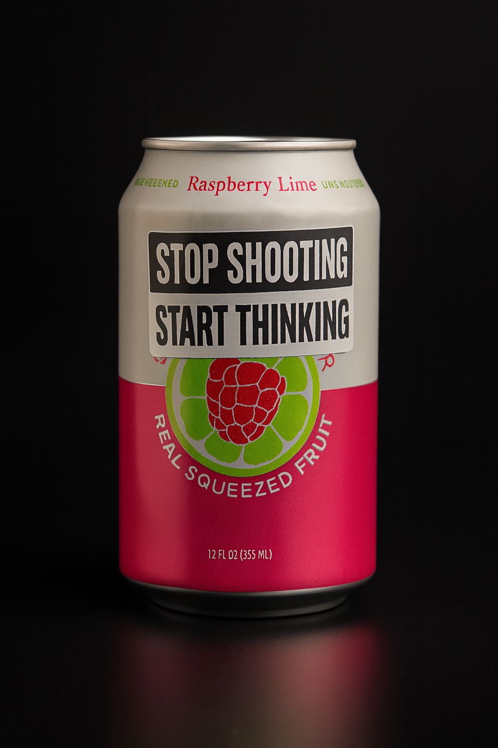 "STOP SHOOTING START THINKING"  25-500 bulk pack stickers decal labels stop violence will not silence