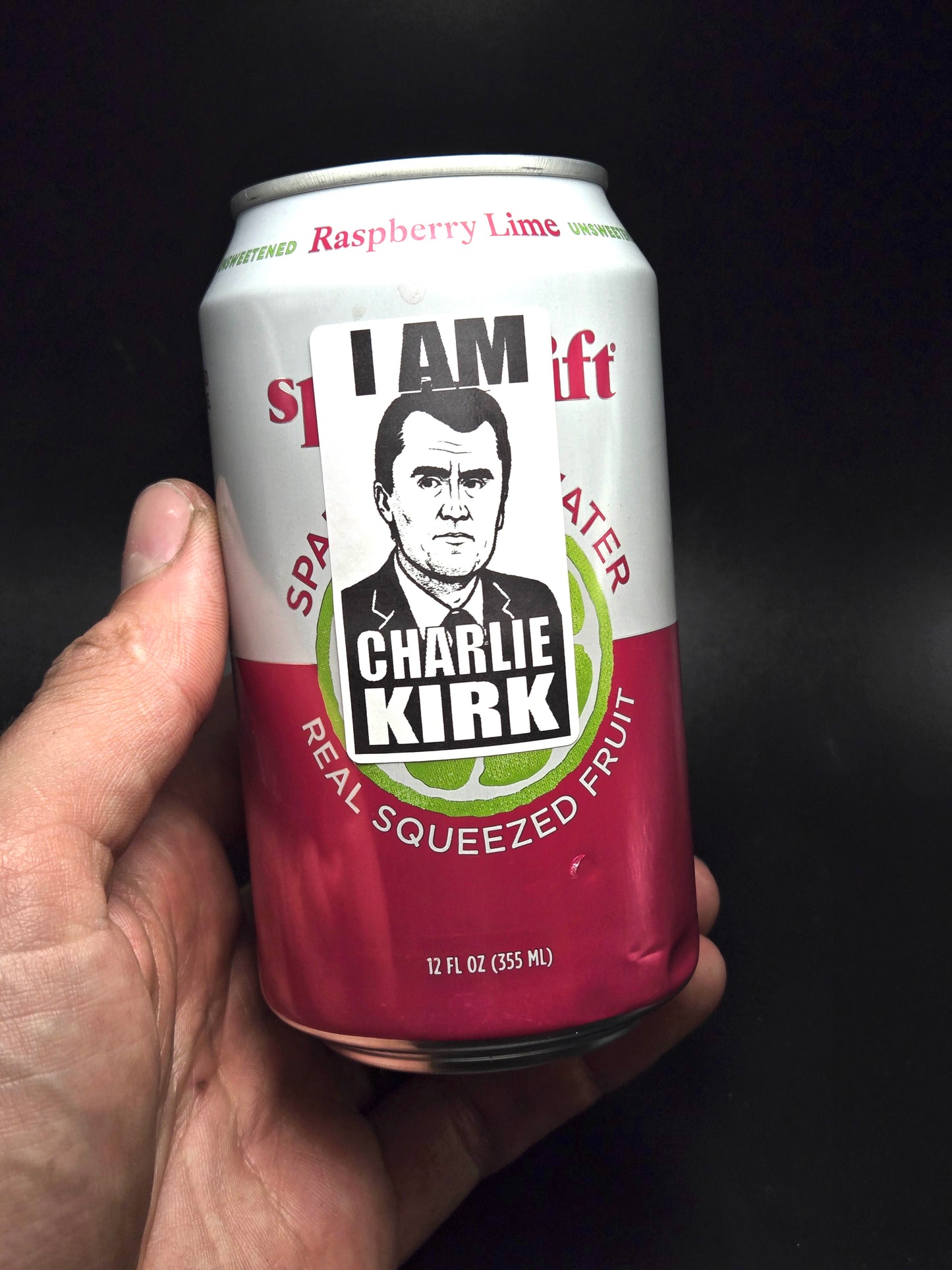 "I AM CHARLIE KIRK"  25-500 bulk pack stickers decal labels stop violence will not silence we are