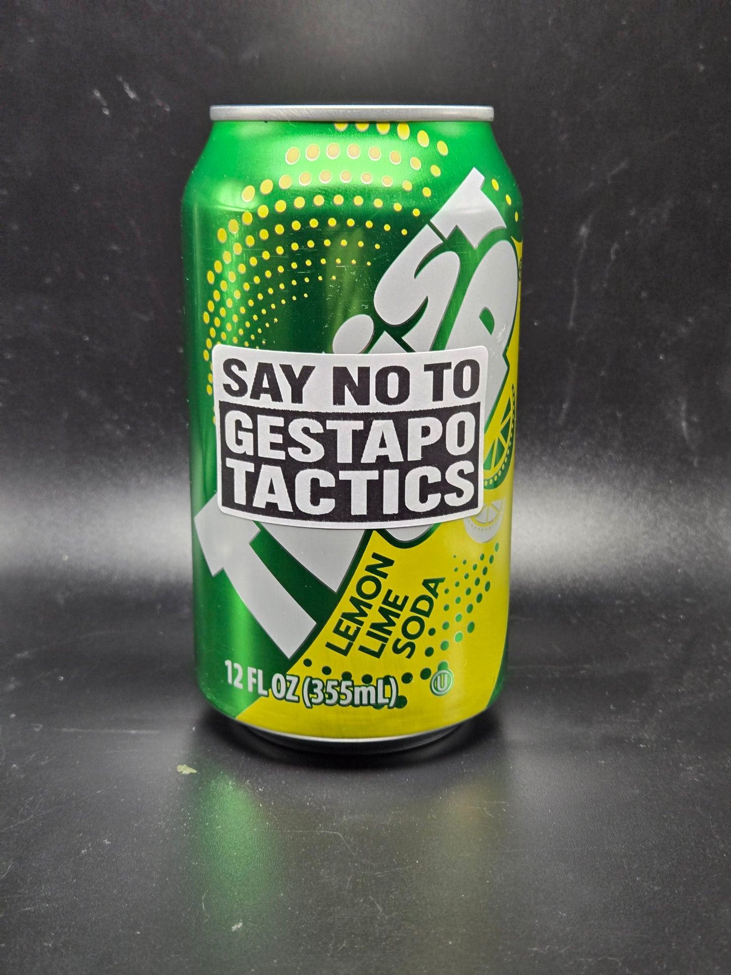 "Say NO to GESTAPO TACTICS" stickers  25-500 bulk pack decals stop deportation end abolish ice