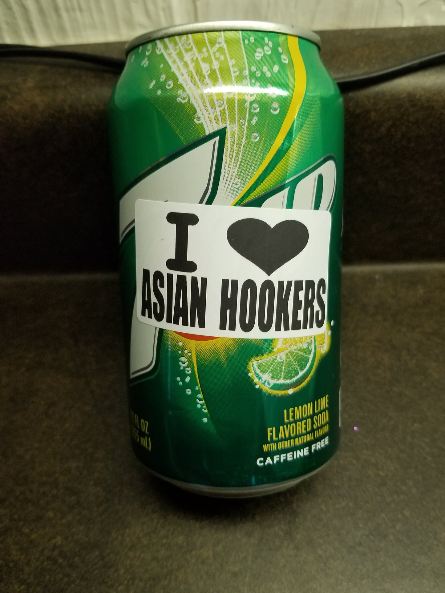 I LOVE ASAIN HOOKERS Stickers 25-500 Pack gag sticker joke decal slut protitute