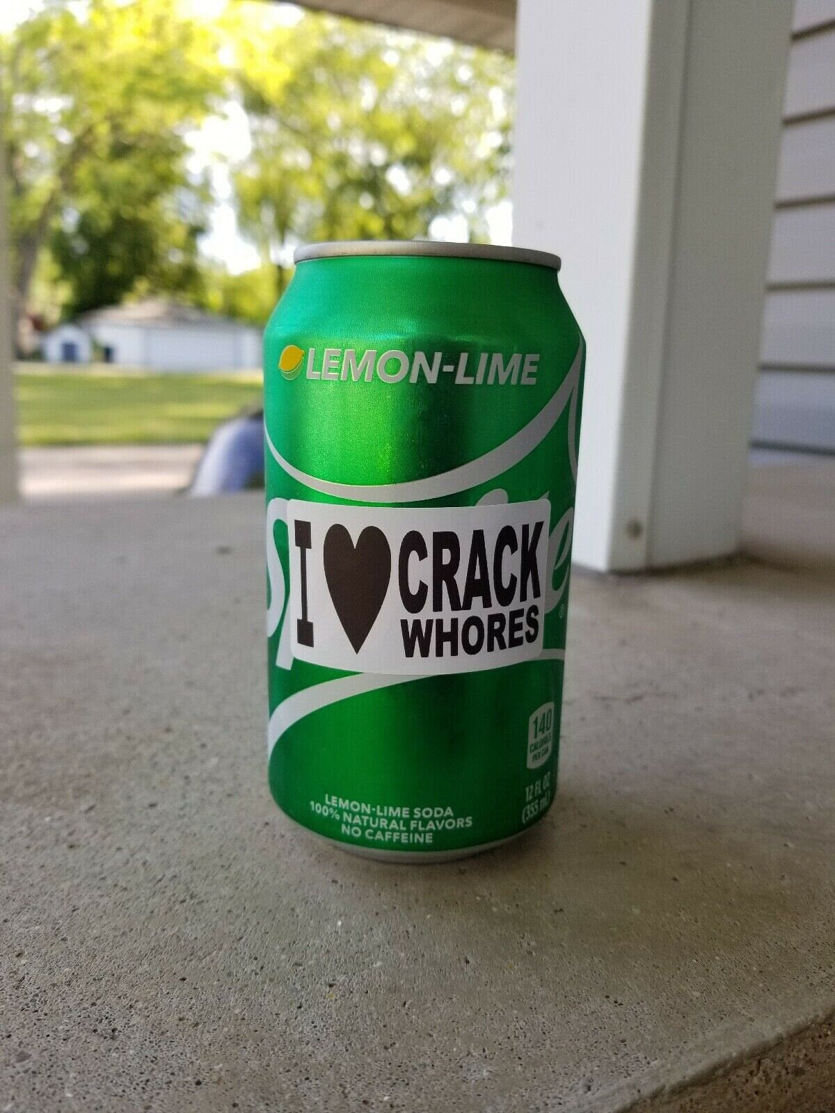 I LOVE CRACK WHORES Stickers 25-500 Pack gag sticker joke decal hard hat label like hooker slut sluts