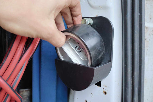 2 PACK - Hockey Puck Lock Holders - Great for service vans!
