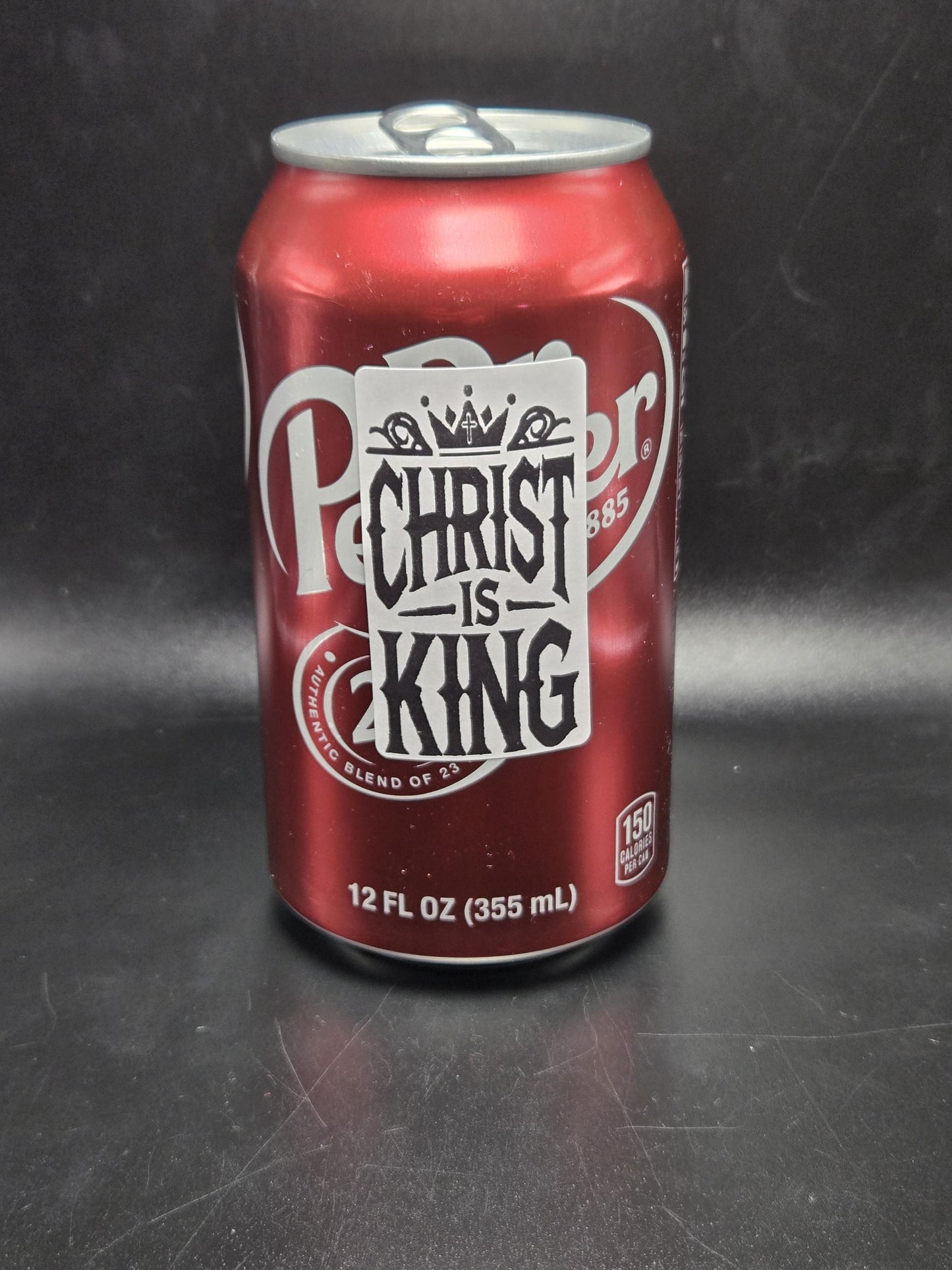 CHRIST IS KING Stickers 25-500 Pack decal labels sticker god bulk religious christian god jesus