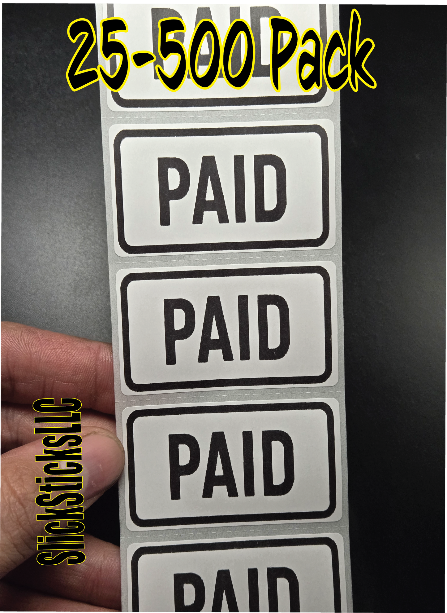 PAID 25-500PCS Labels Stickers decals bulk lot
