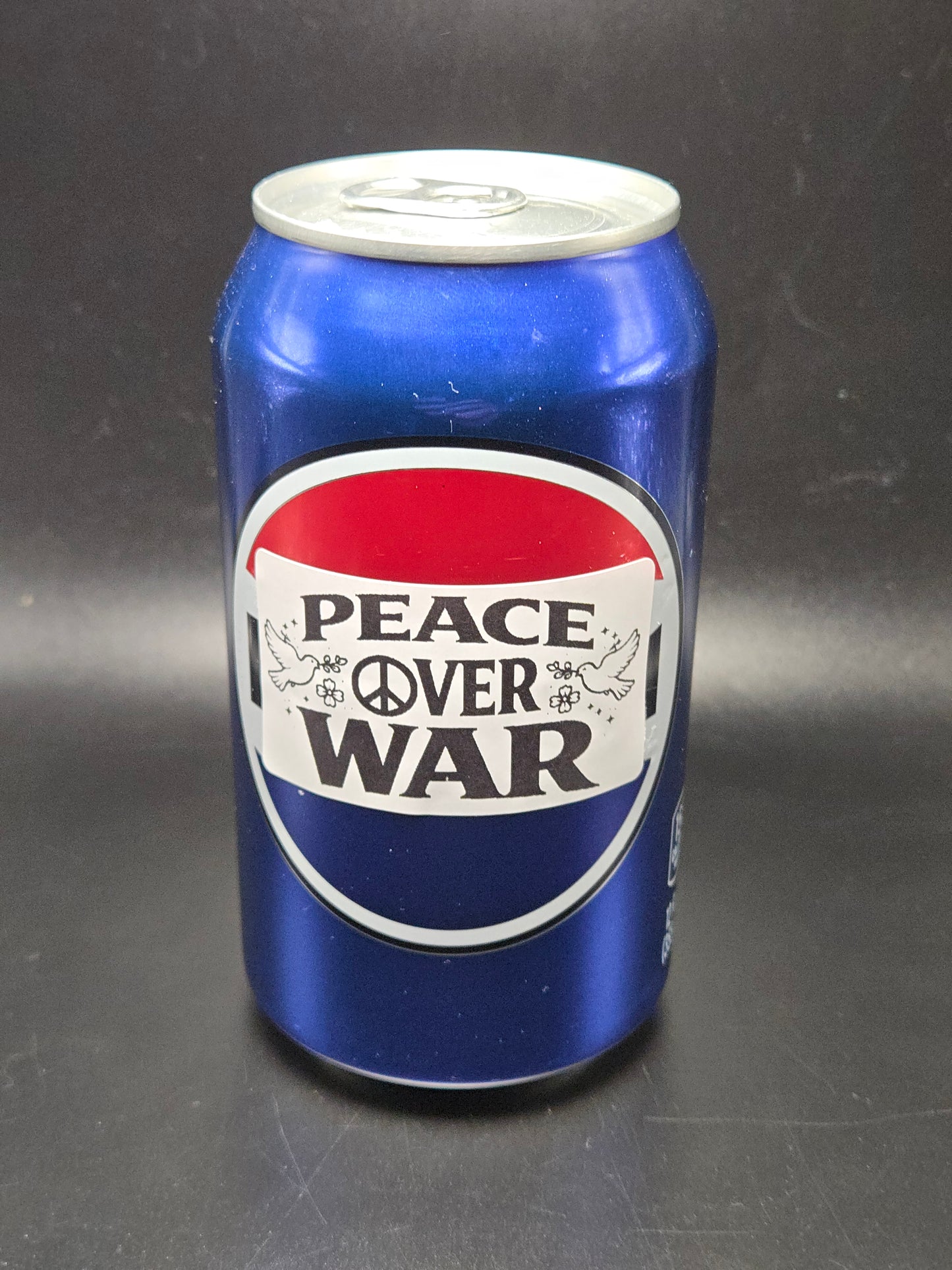 PEACE OVER WAR  25-500 Pack stickers bulk end war machine stop