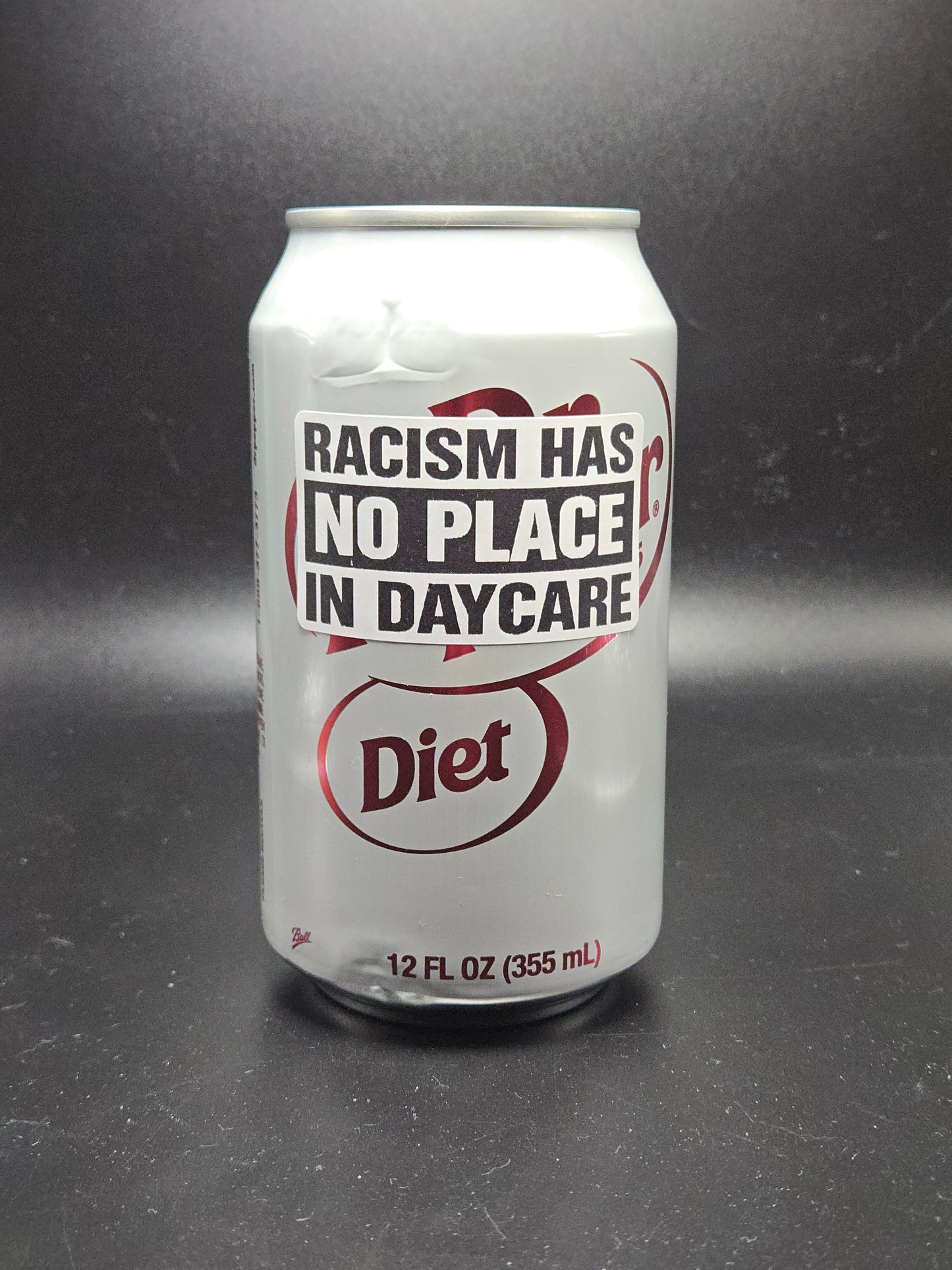 RACISM HAS NO PLACE IN DAYCARE - 25-500 Bulk Pack stickers decals lot