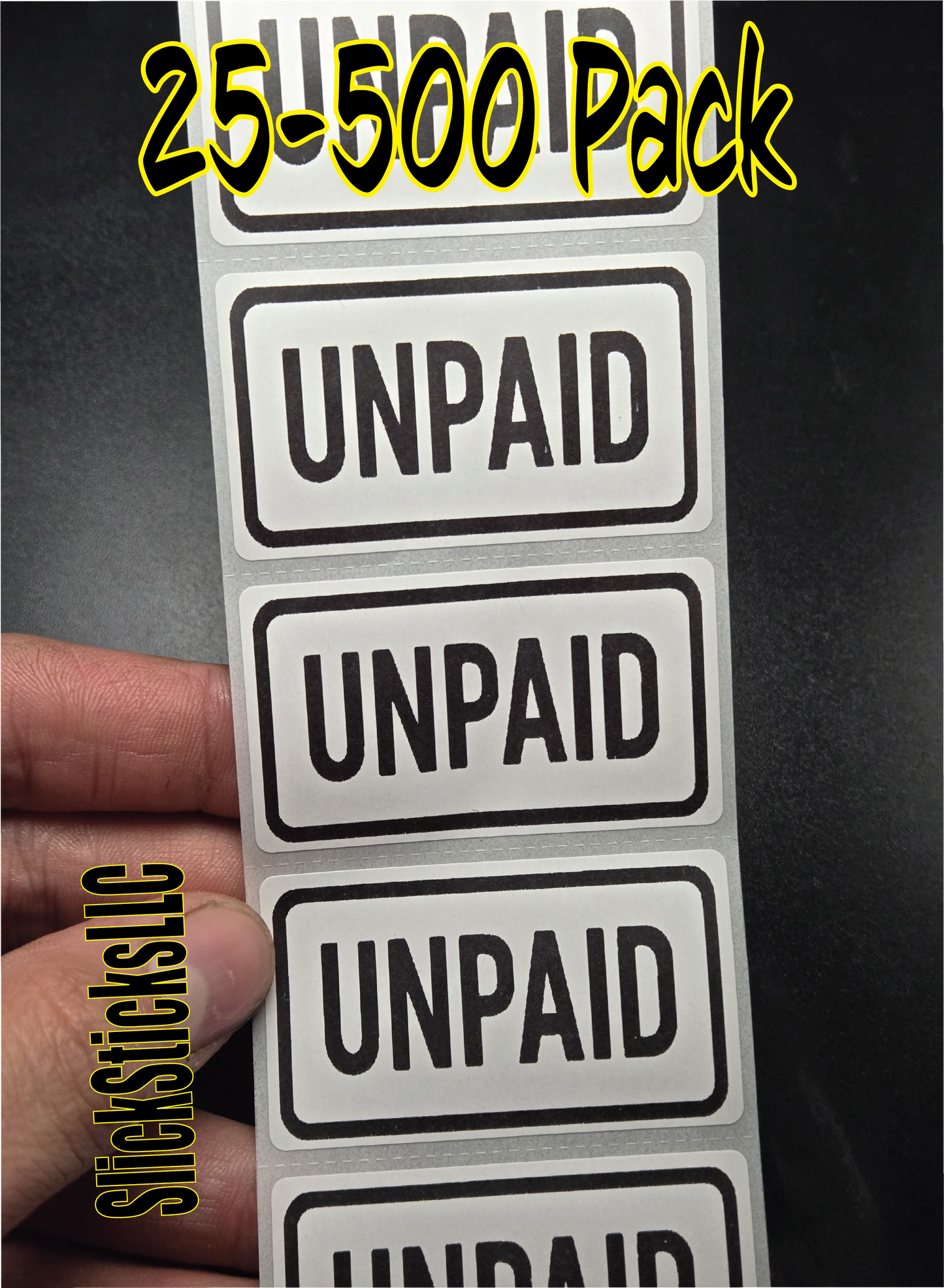 UNPAID 25-500PCS Labels Stickers decals bulk lot