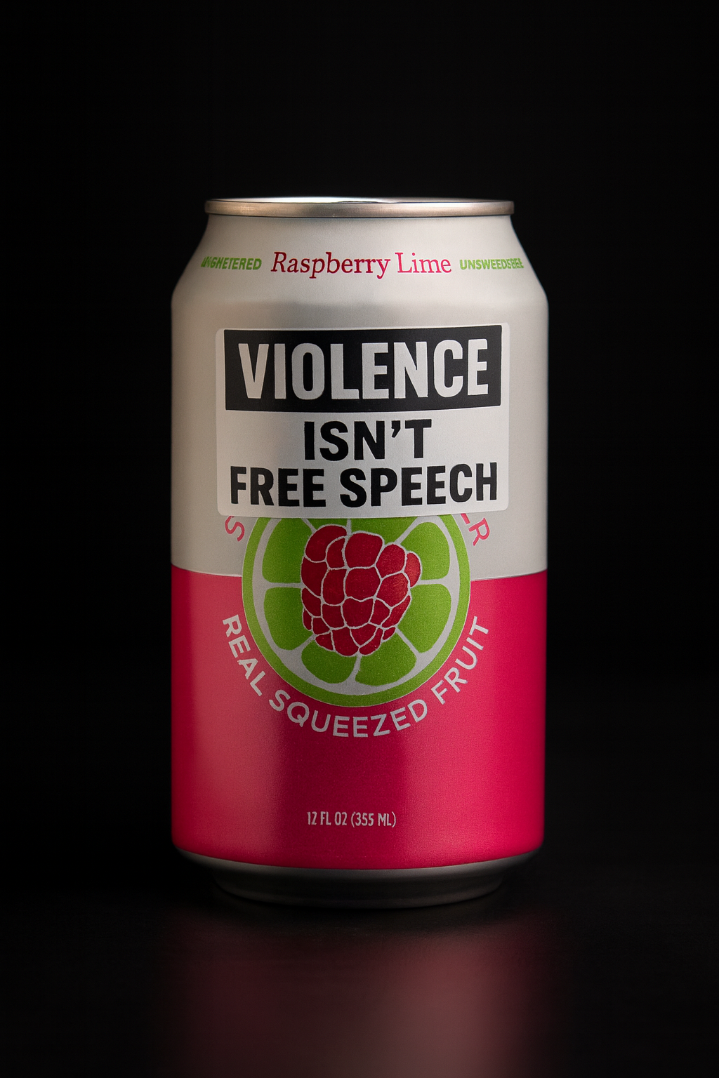"VIOLENCE ISN'T FREE SPEECH"  25-500 bulk pack stickers decal labels stop violence will not silence opinion